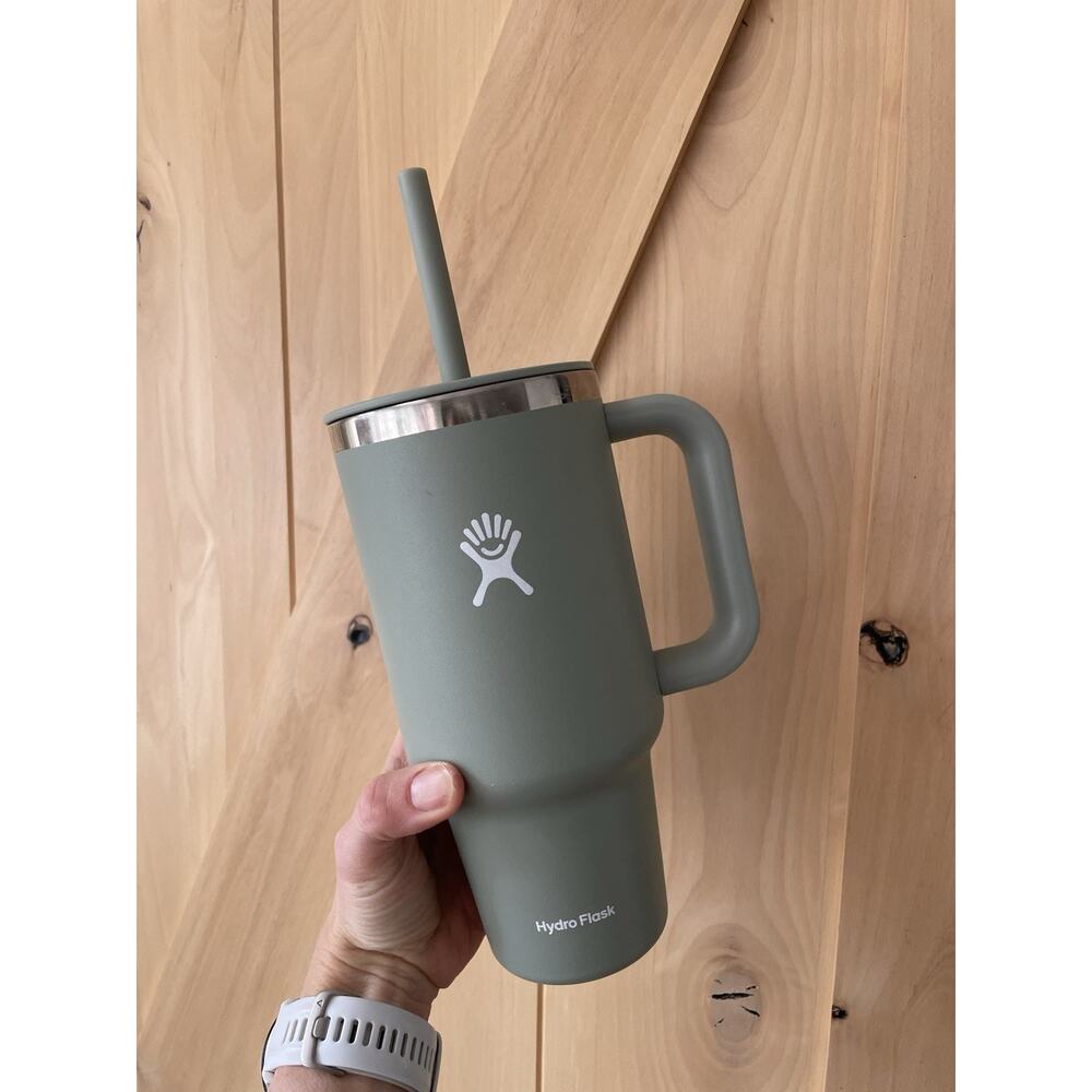 Hydro Flask All Around Double Wall Vacuum‎ Insulated Travel Tumbler, 32oz, Agave